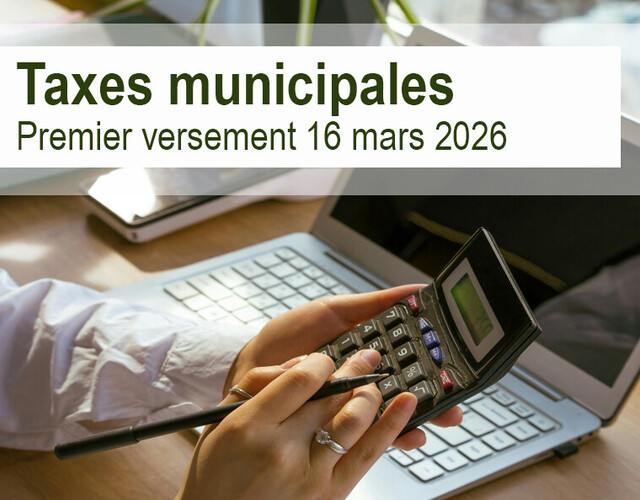 Taxes municipales 2026