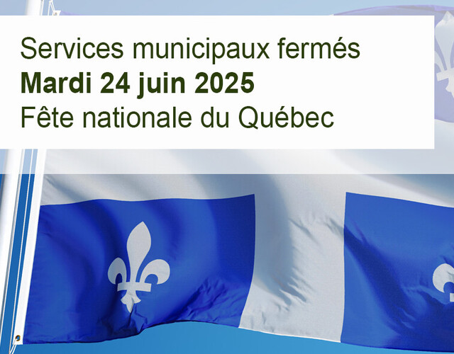Congé Fête nationale du Québec 24 juin 2025
