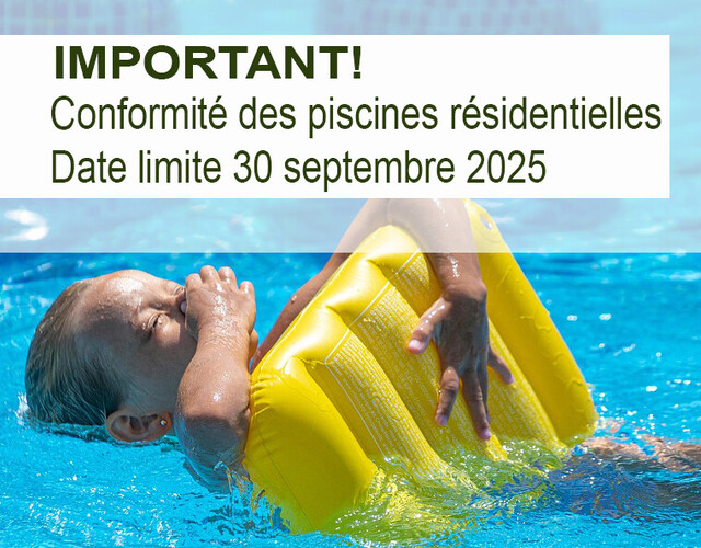 Propriétaire d'une piscine?