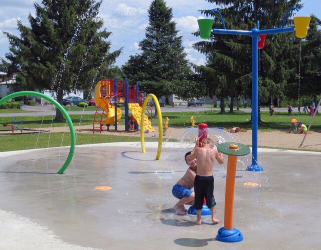 Les jeux d'eau sont ouverts pour la saison 2026!