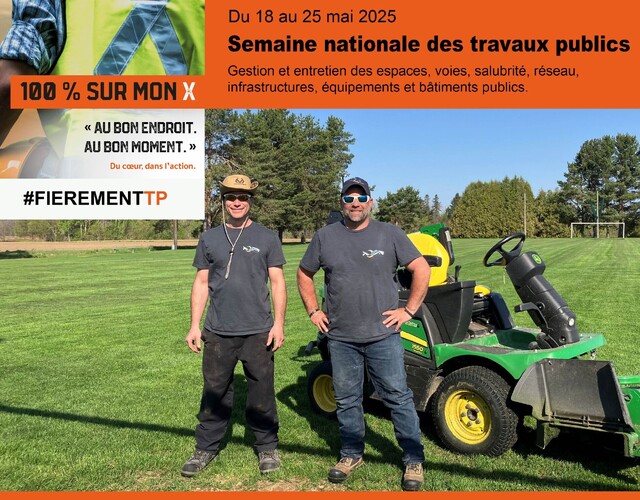 Semaine nationale des travaux publics du 18 au 25 mai 2025
