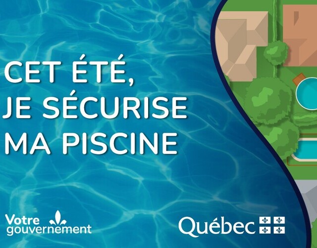 Avis à la population - Report d'un an pour la réglementation sur les piscines résidentielles