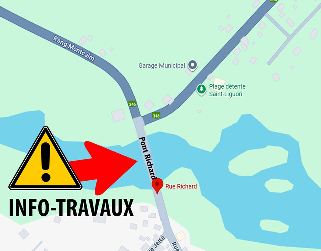 Info-Travaux - Pont de la rue Richard