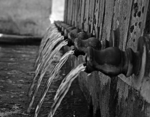 Rinçage des conduites d'aqueduc